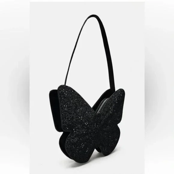 Zara Bags Zara Butterfly Shoulder Bag Poshmark